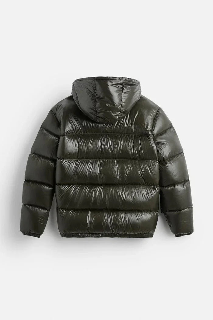 Obsidian Aether Puffer Jacke – Langarm