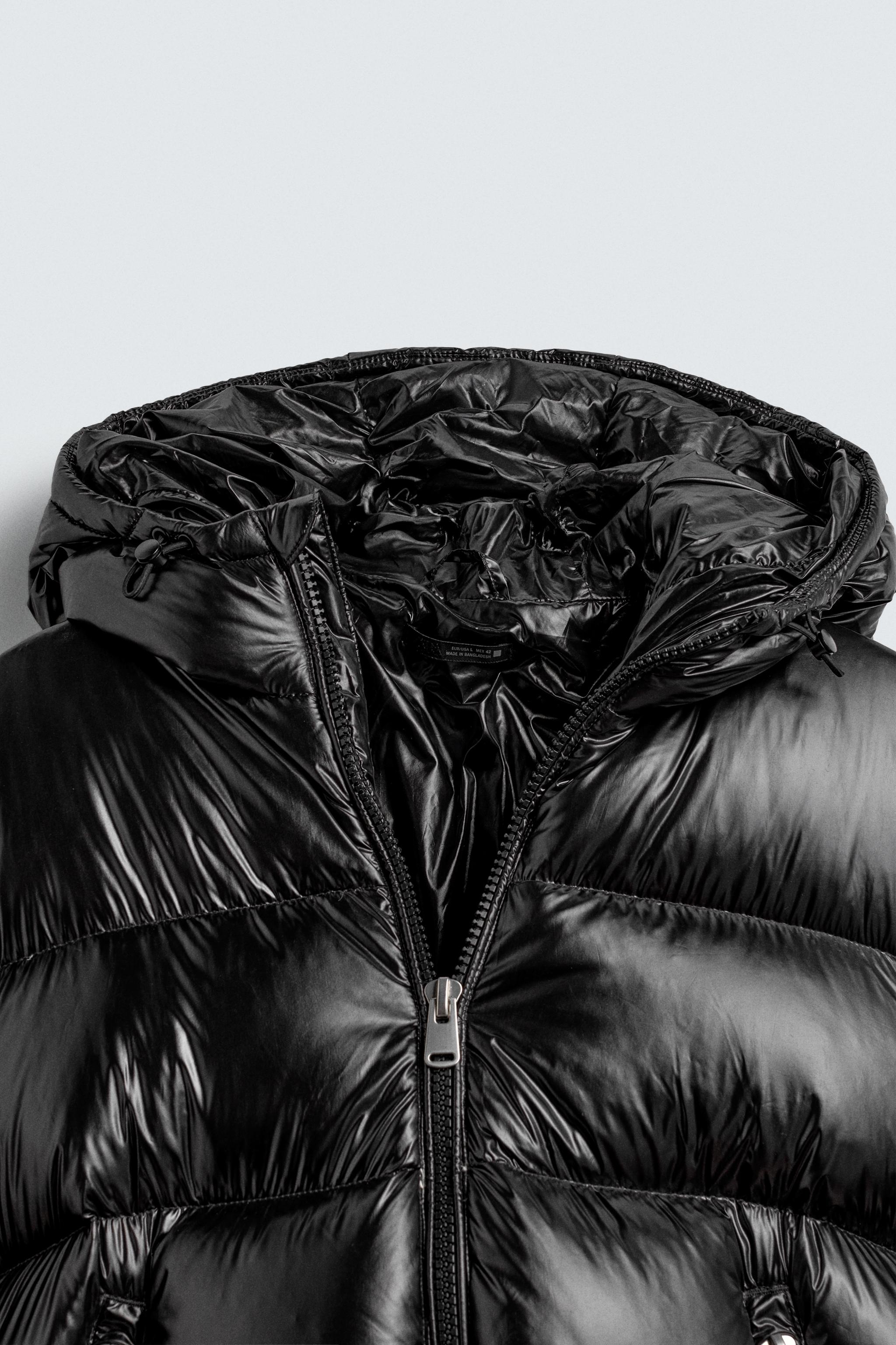 Obsidian Aether Puffer Jacke – Langarm