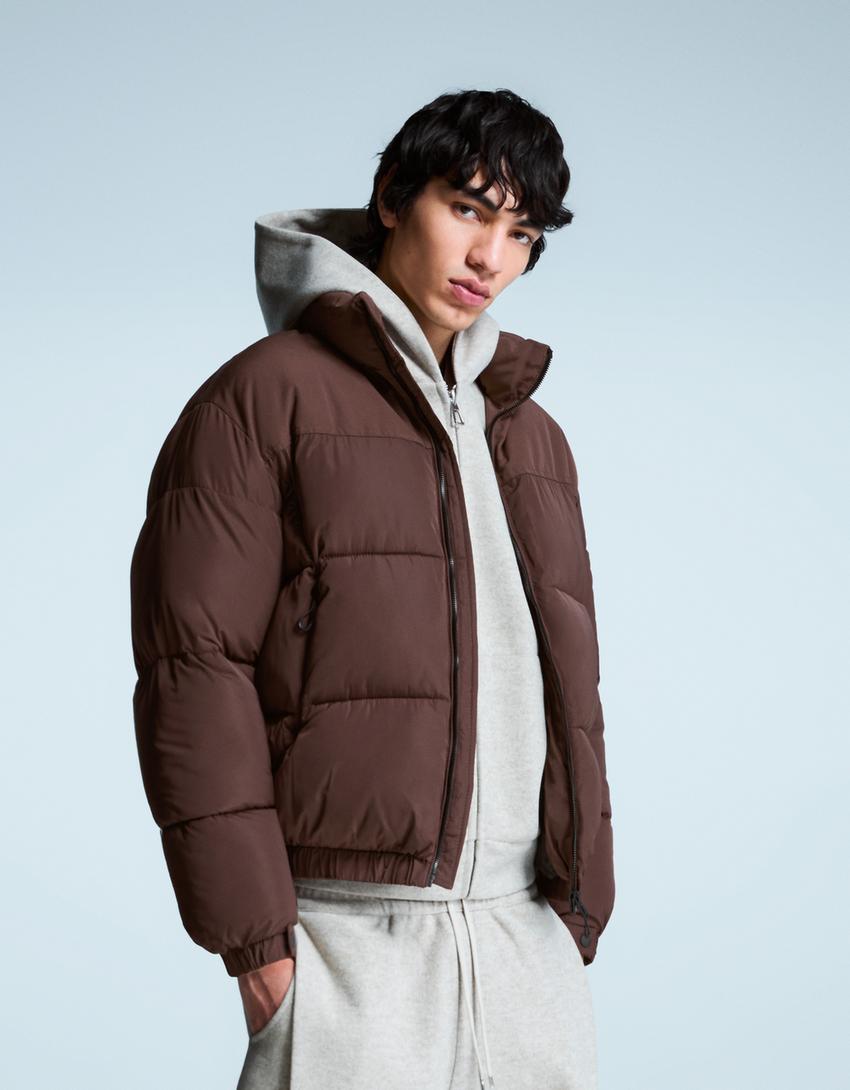 Obsidian Terra Puffer Jacke – Langarm