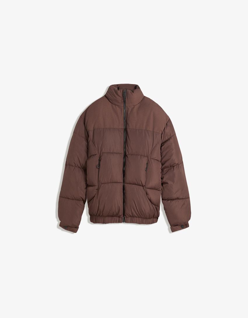 Obsidian Terra Puffer Jacke – Langarm