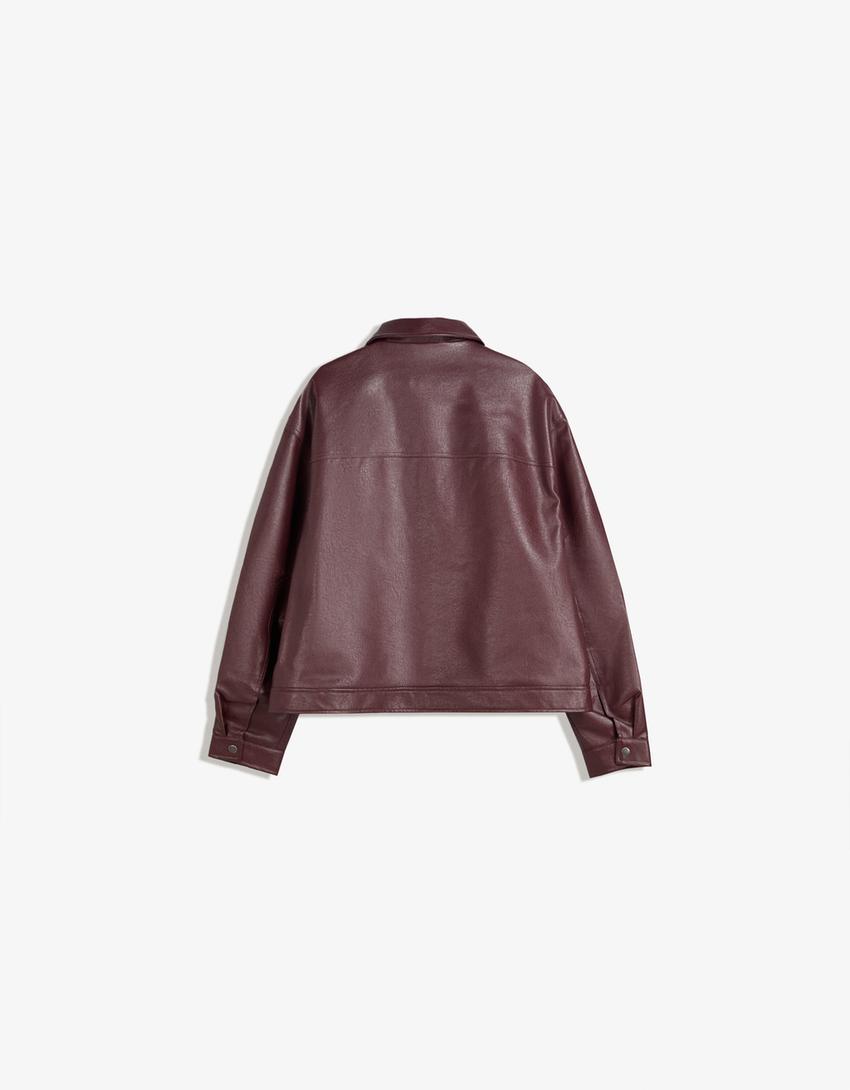 Obsidian Classic Lederjacke
