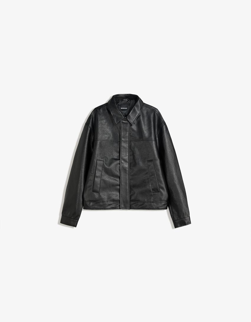 Obsidian Classic Lederjacke