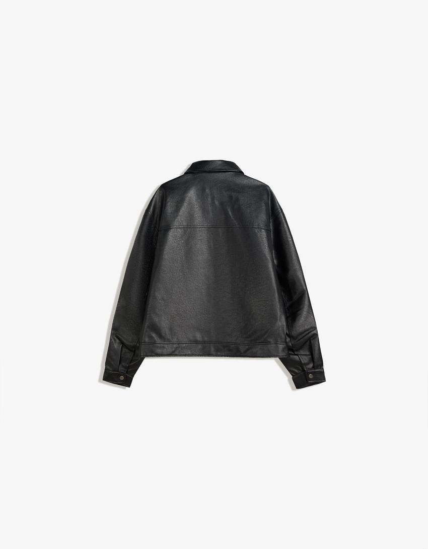 Obsidian Classic Lederjacke