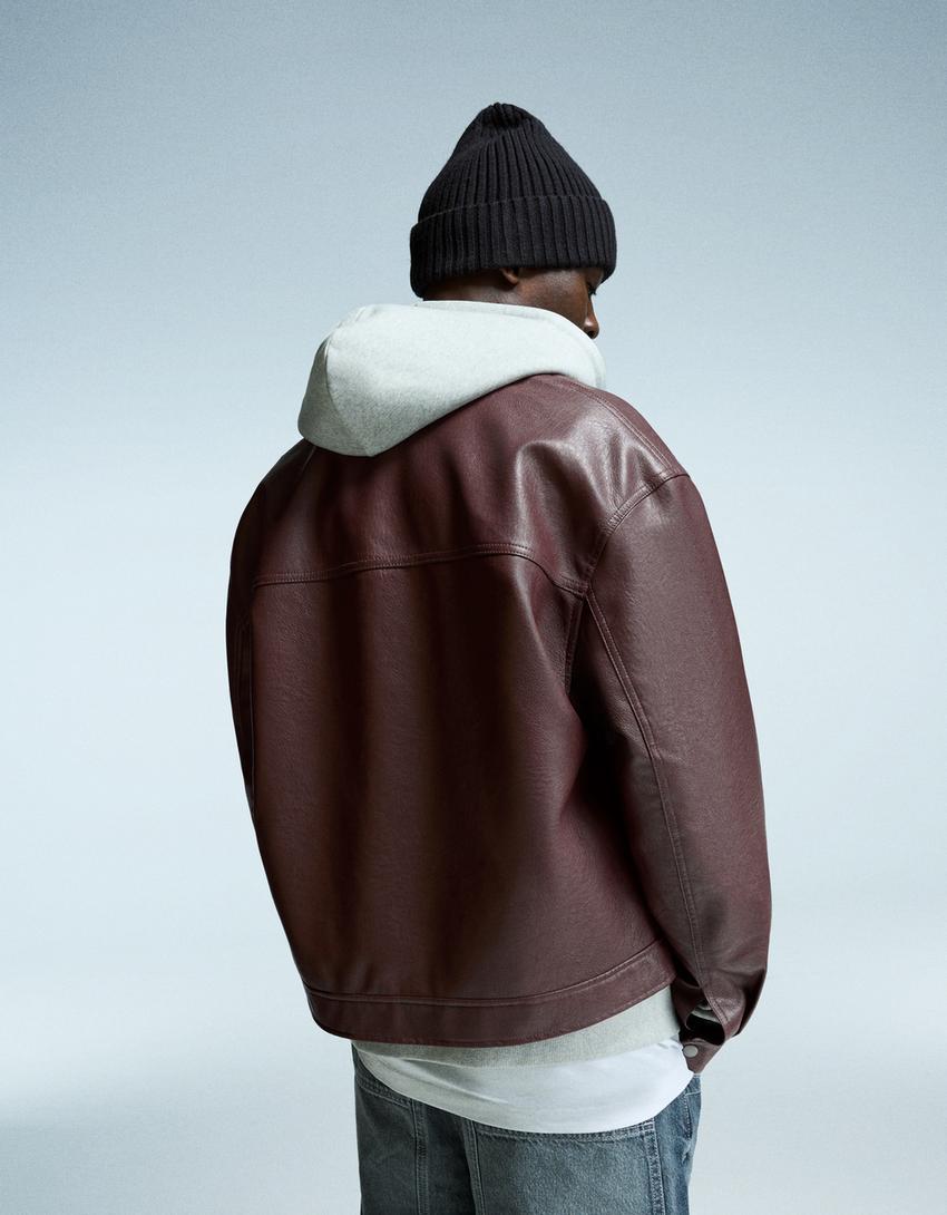 Obsidian Classic Lederjacke