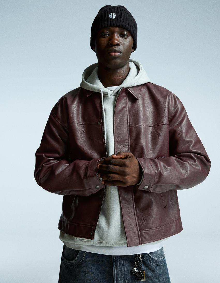 Obsidian Classic Lederjacke