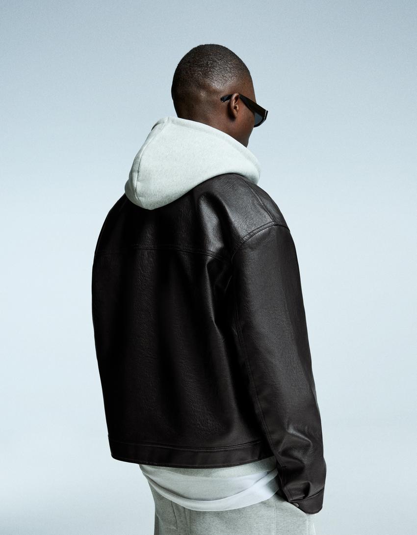 Obsidian Classic Lederjacke