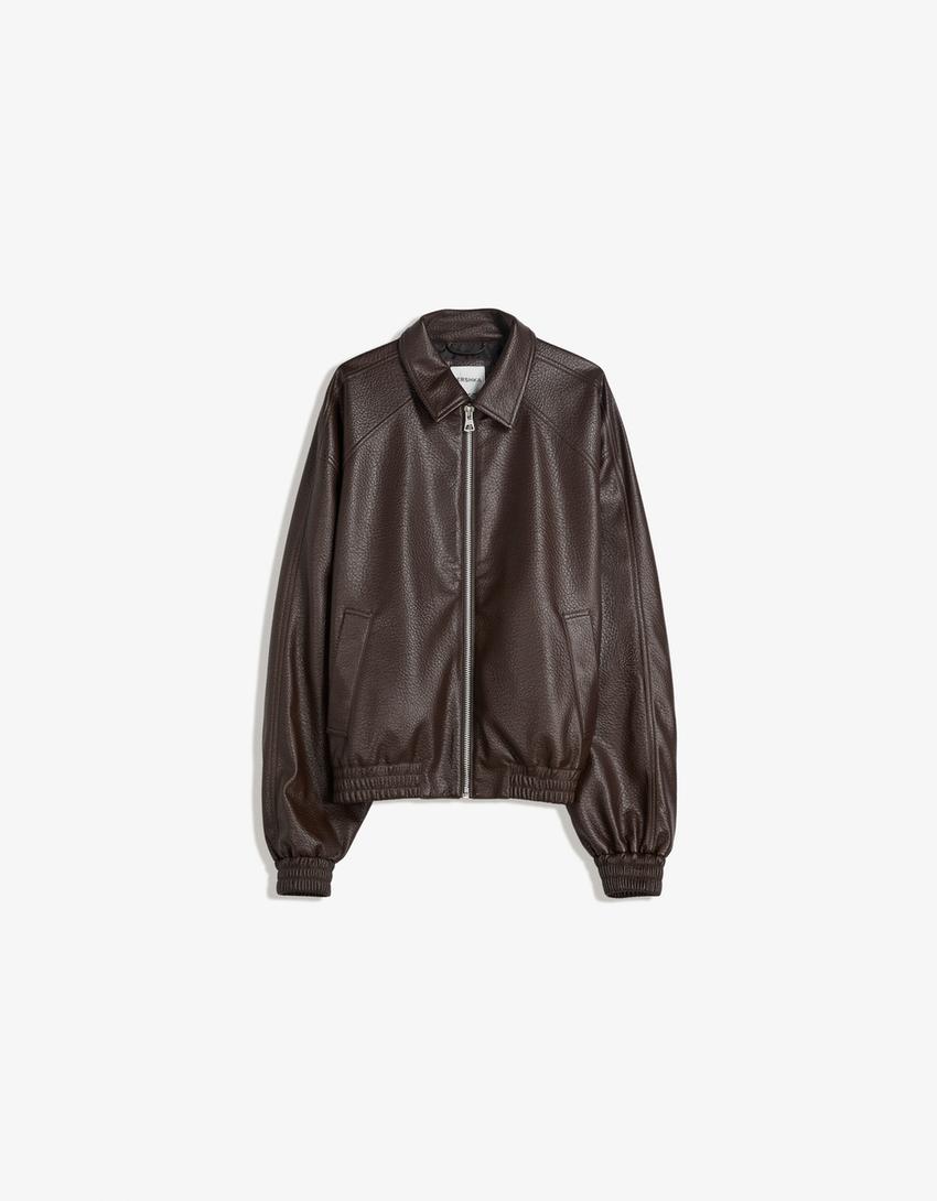 Obsidian Classic Lederjacke