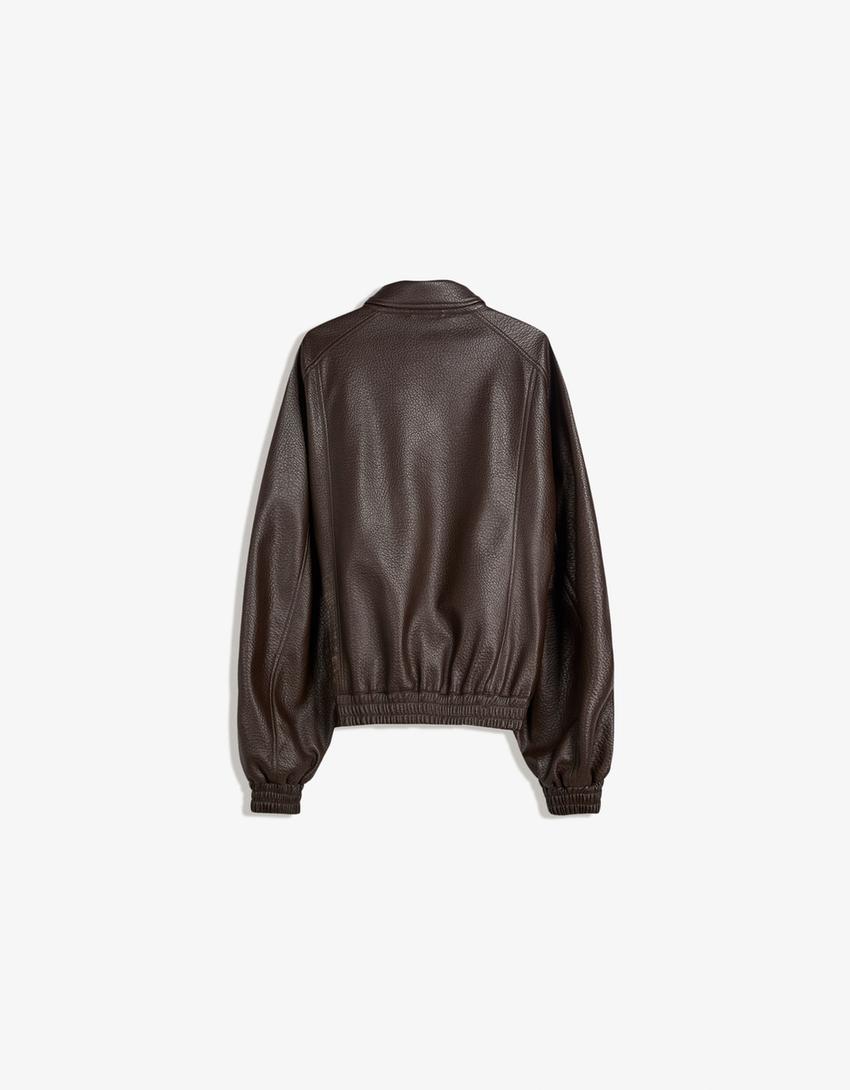Obsidian Classic Lederjacke