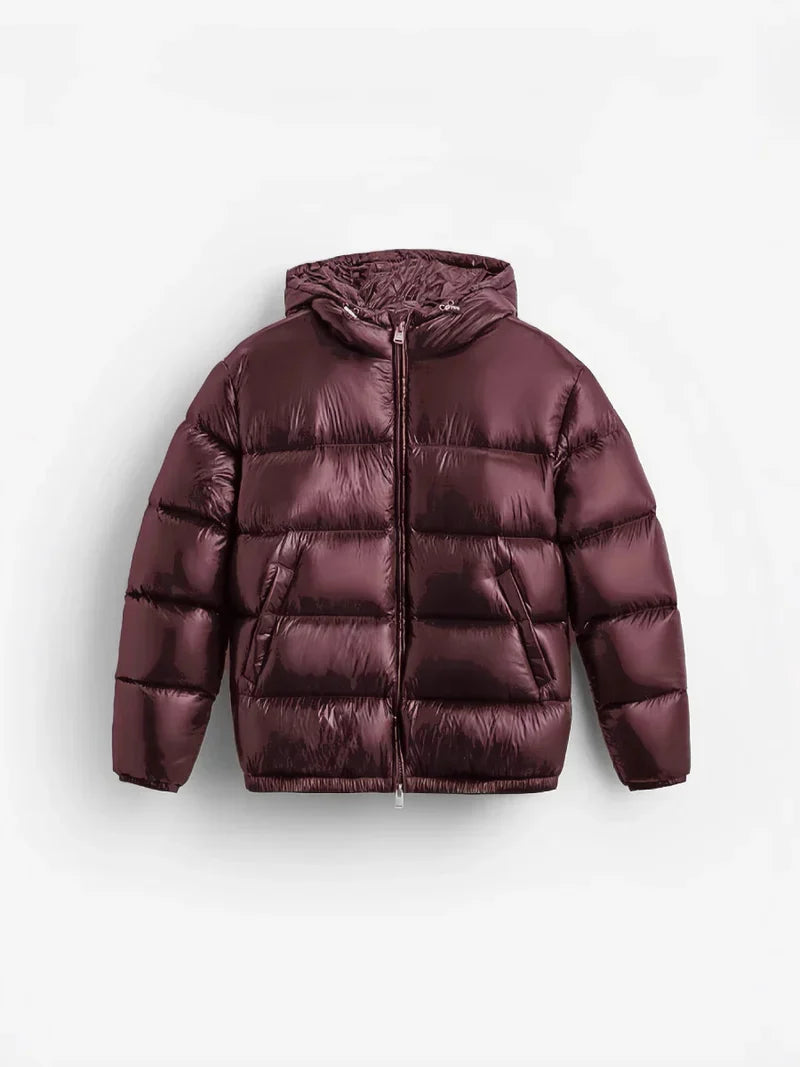 Obsidian Aether Puffer Jacke – Langarm