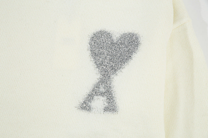 AMI - HEART PULLOVER
