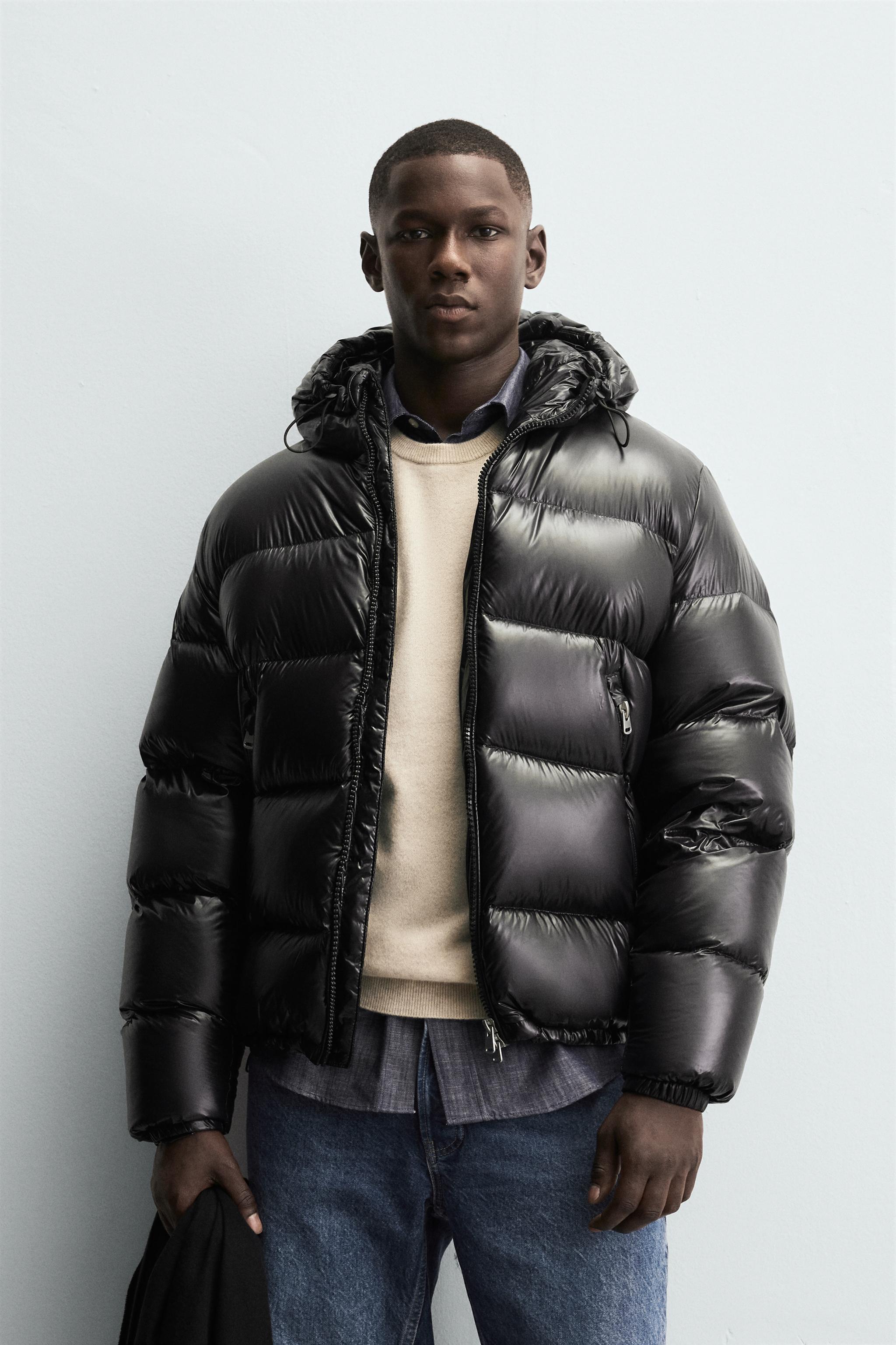 Obsidian Aether Puffer Jacke – Langarm