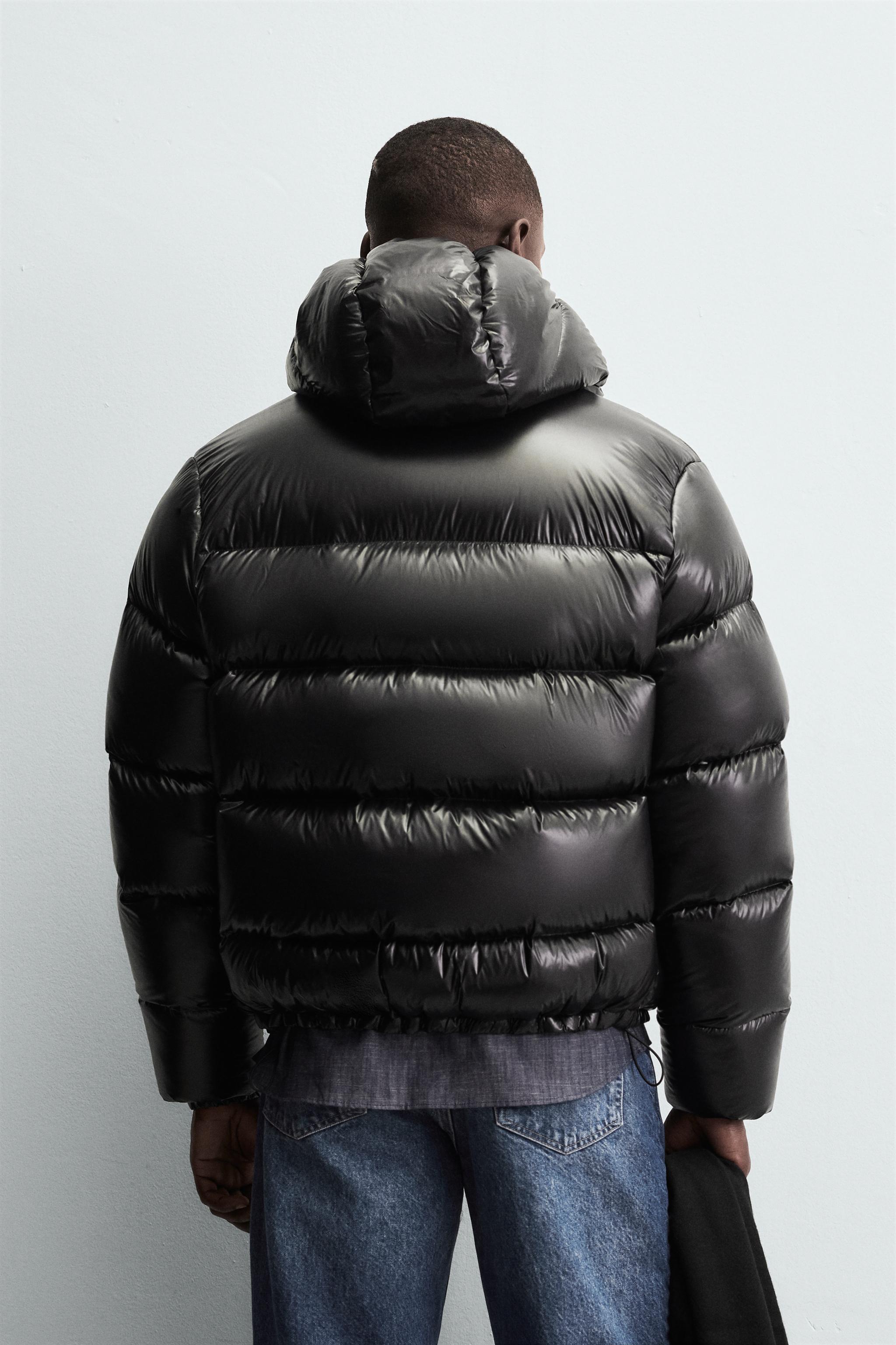 Obsidian Aether Puffer Jacke – Langarm