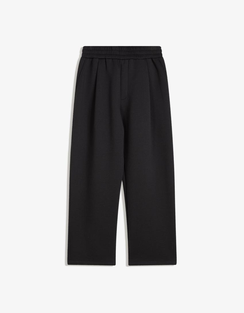 Obsidian Lumen Sweatpants – Weiter Gerader Schnitt