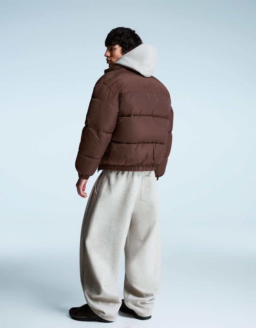 Obsidian Terra Puffer Jacke – Langarm